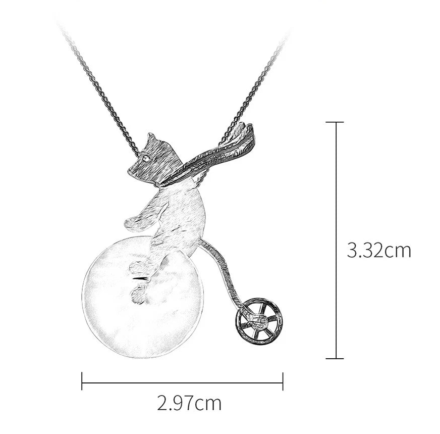 Colgante | Oso en Bicicleta