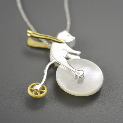 Colgante | Oso en Bicicleta