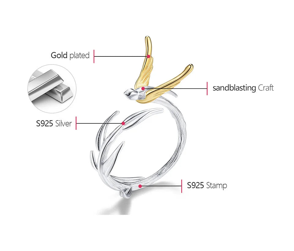 Anillo | Golondrina Dorada