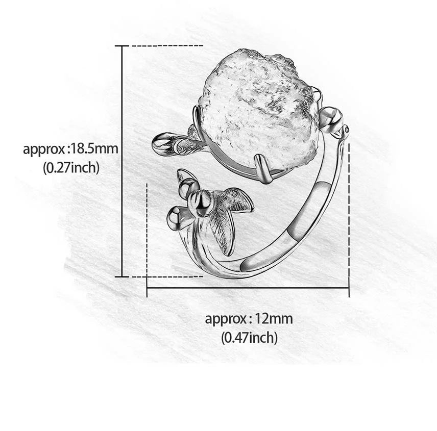 Anillo | Flor Aguamarina