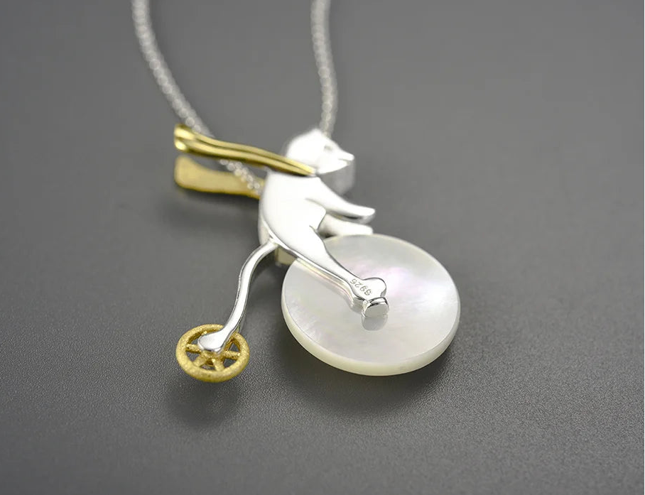 Colgante | Oso en Bicicleta