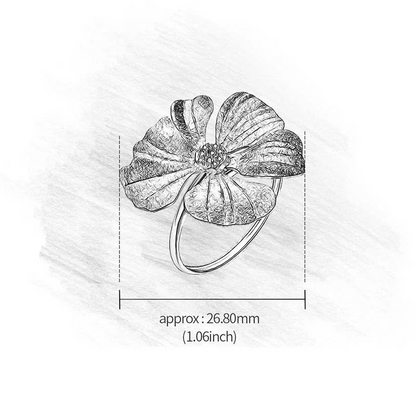 Anillo | Flor de Peónia