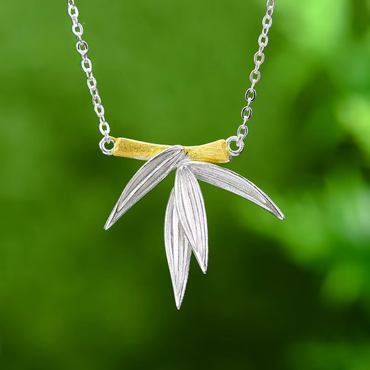 Collar | Hojas Bambú